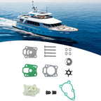 Water Pump Repair Kit for Tohatsu Nissan 4/5HP Marine Engines (N/A)