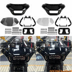 Headlight Fairing w/Dual LP4 Windshield for Softail Fat Bob FXFB FXFBS (18-25)