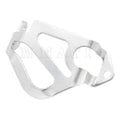 Rear Brake Caliper Guard for Honda CR80R CR85R XR250R XR400R XR600R (1990–2007) Silver