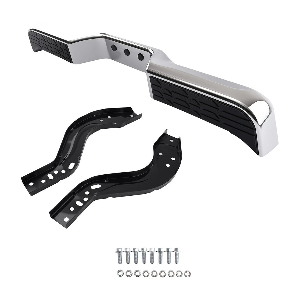 Rear Bumper Assembly for Toyota Pickup (1989–1995) Steel Chrome TO1102221