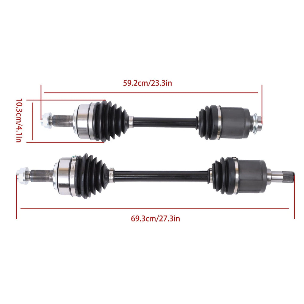 2X CV Axles Front for Honda Accord, Acura TSX 2.4L (2009–2013)