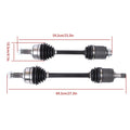 2X CV Axles Front for Honda Accord, Acura TSX 2.4L (2009–2013)