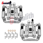 Rear Disc Brake Calipers w/ Brackets for Nissan Frontier, Xterra, Suzuki Equator (2005–2019)