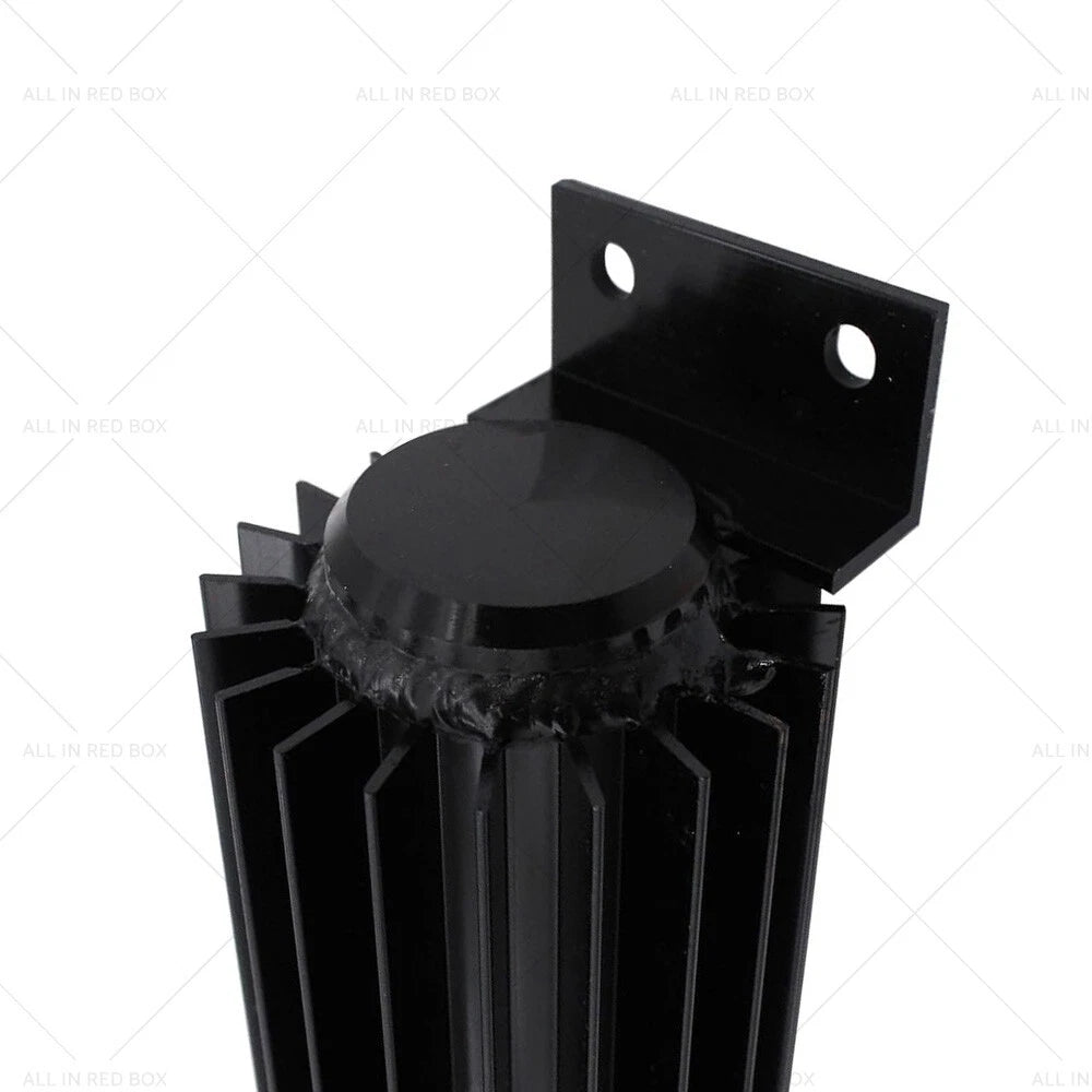 Transmission Oil Cooler 12" Aluminum Dual Pass for Un
