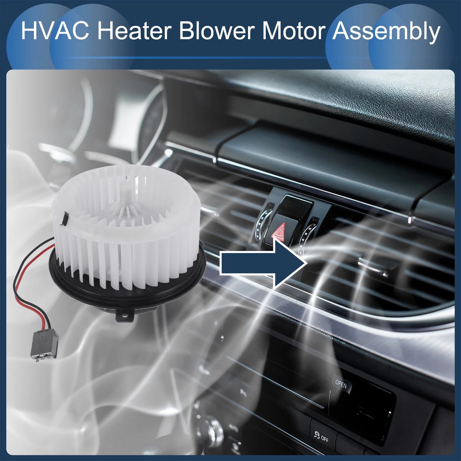 HVAC Blower Motor Assembly No.23438987 for Chevrolet Camaro (2010–2015)