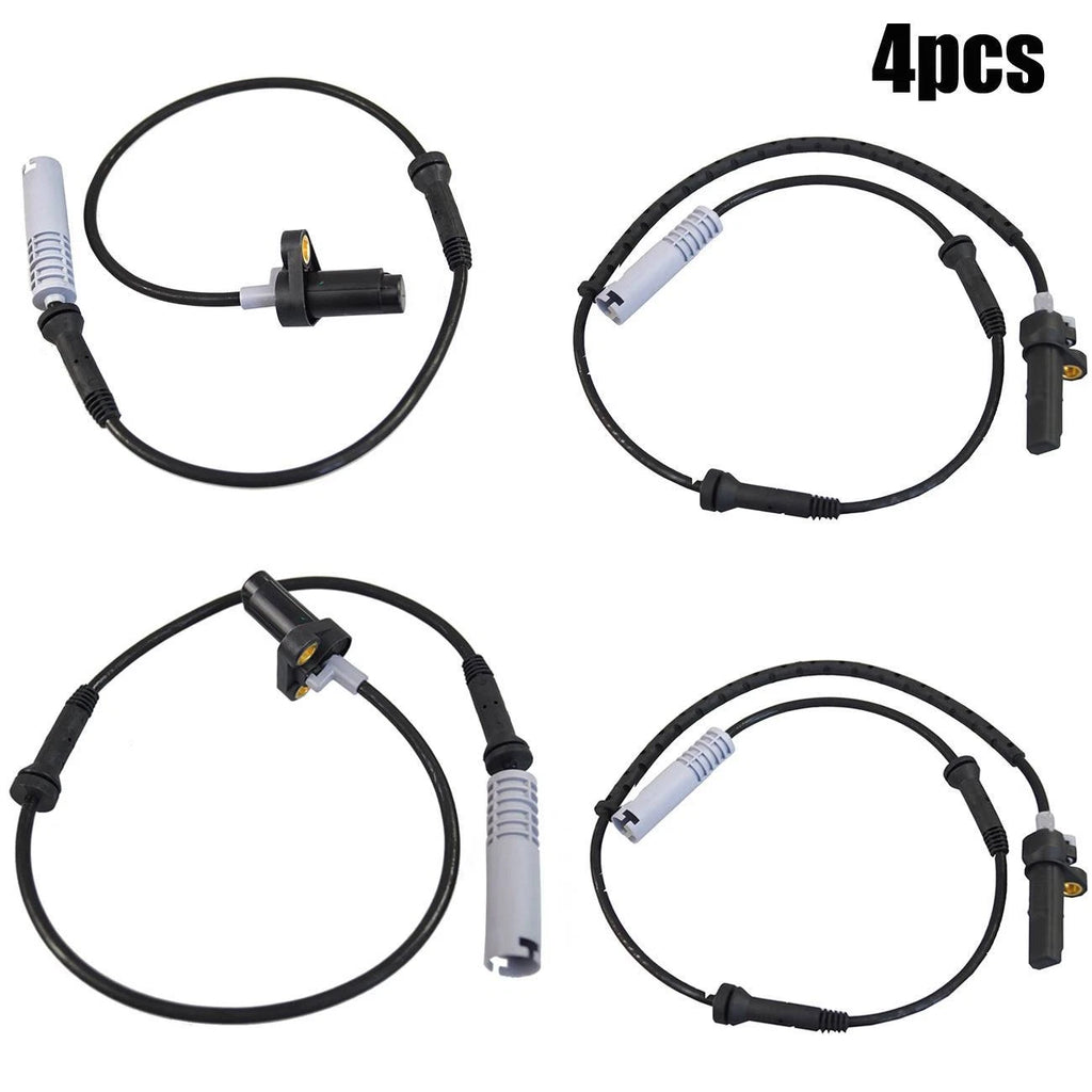 Set of 4 ABS Wheel Speed Sensors for BMW E39 528i 540i (1997–1999)