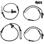Set of 4 ABS Wheel Speed Sensors for BMW E39 528i 540i (1997–1999)