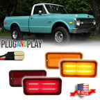 LED Side Marker Lights for Chevy GMC C/K Trucks (1968–1972)