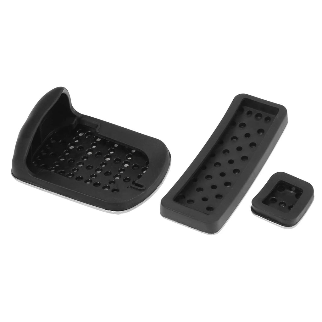 3 Pcs Manual Transmission Brake Gas Pedal Pad Cover for Mercedes-Benz 