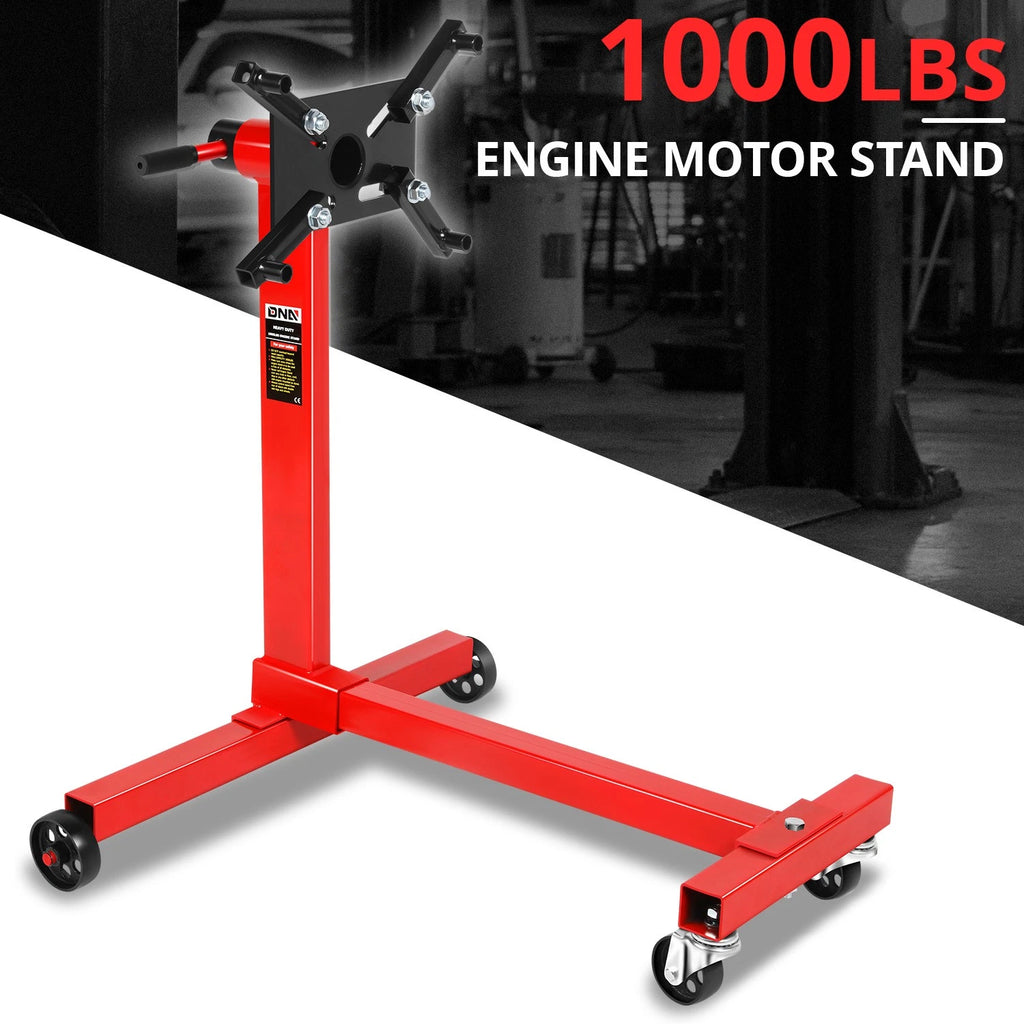 Engine Stand with 360 Degree Adjustable Mounting Head for Universal Use (1000 LBs)