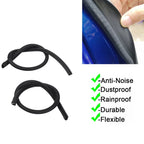 2X Noise Reducing Rubber Seal Strips for Car Doors (Universal Fit)