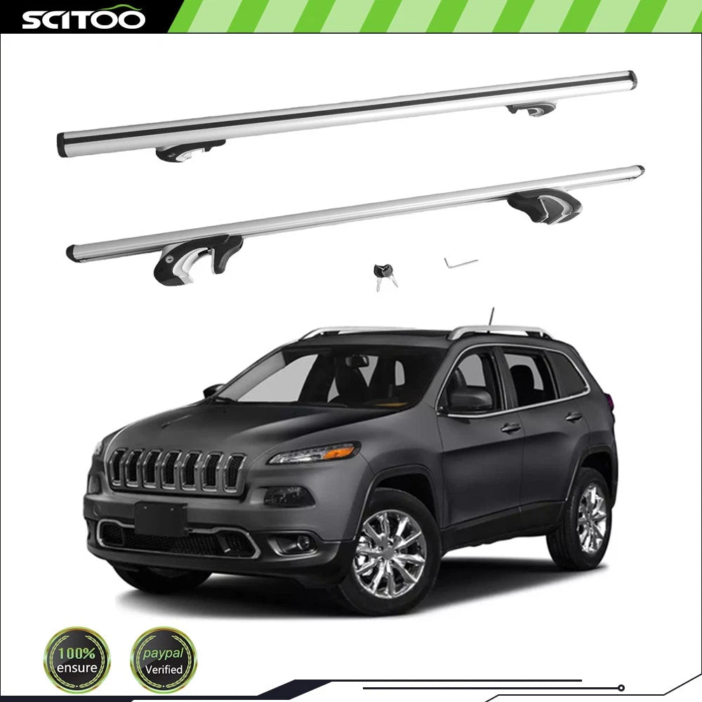 56" Adjustable Aluminum Roof Cross Bars Universal Roof Rack