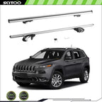 56" Adjustable Aluminum Roof Cross Bars Universal Roof Rack