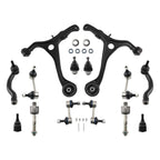 14x Front Lower Control Arm w/ Ball Joints Tie Rods for Acura TL (2004–2006)