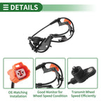 ABS Wheel Speed Sensor No. 57455S7AJ02 for Honda Stream (2002–2005)