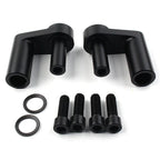 1.625" Moto Black Handlebar Risers for BMW R1200RT R1250RT (2014-2023)