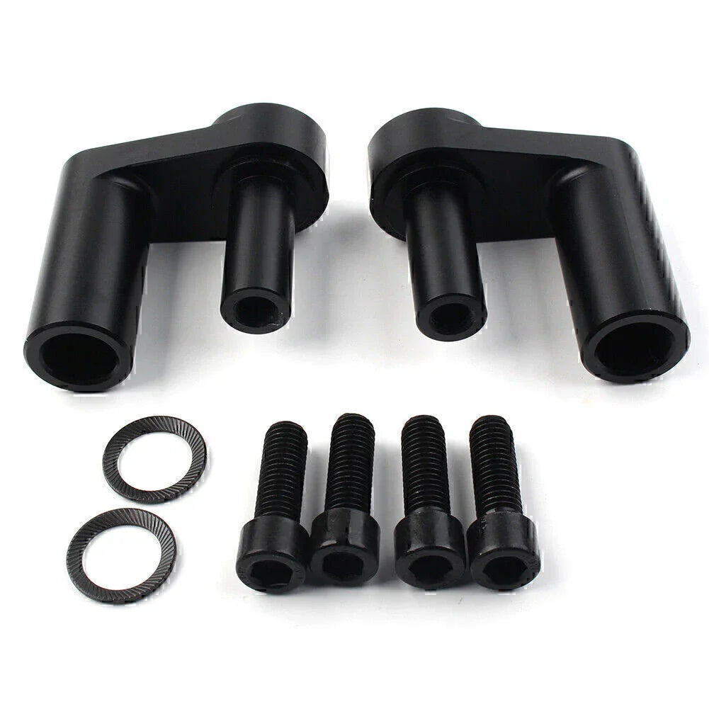 1.625" Moto Black Handlebar Risers for BMW R1200RT R1250RT (2014-2023)
