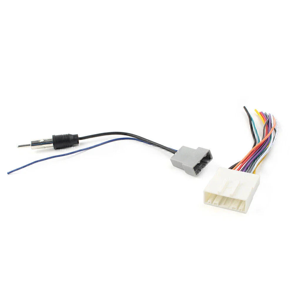 Car Radio Stereo Wiring Harness & Antenna Adapter for Nissan (2007-2014)