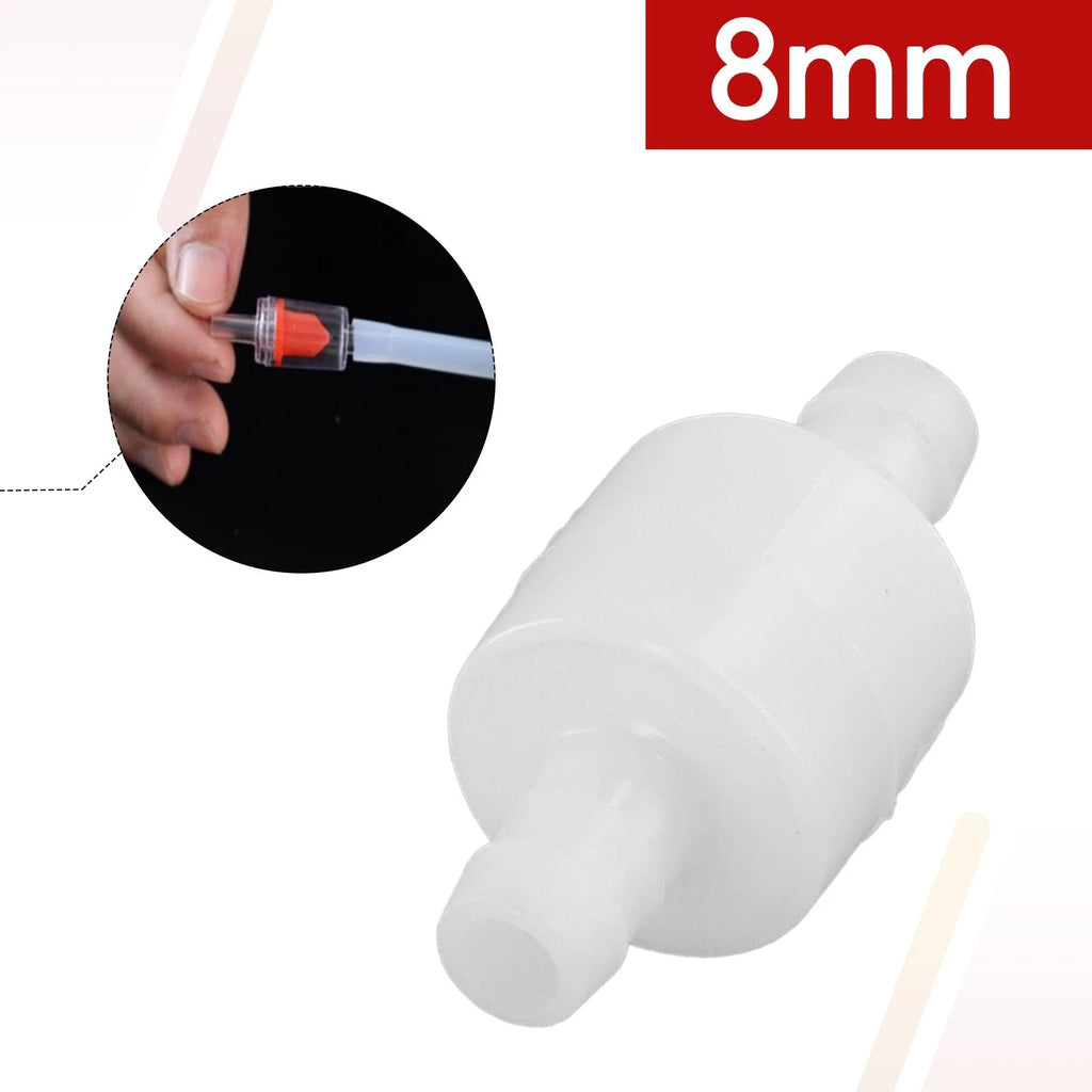Non-return Valve Hose ID Plastic for Various Applications (4mm, 6mm, 8mm, 10mm, 12mm)