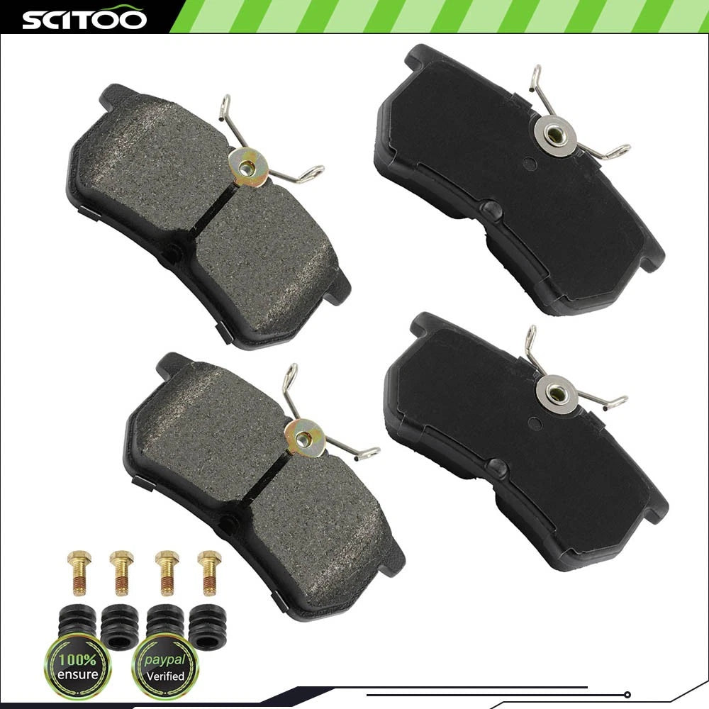 Rear Ceramic Brake Pads for Ford Focus (2001–2007)
