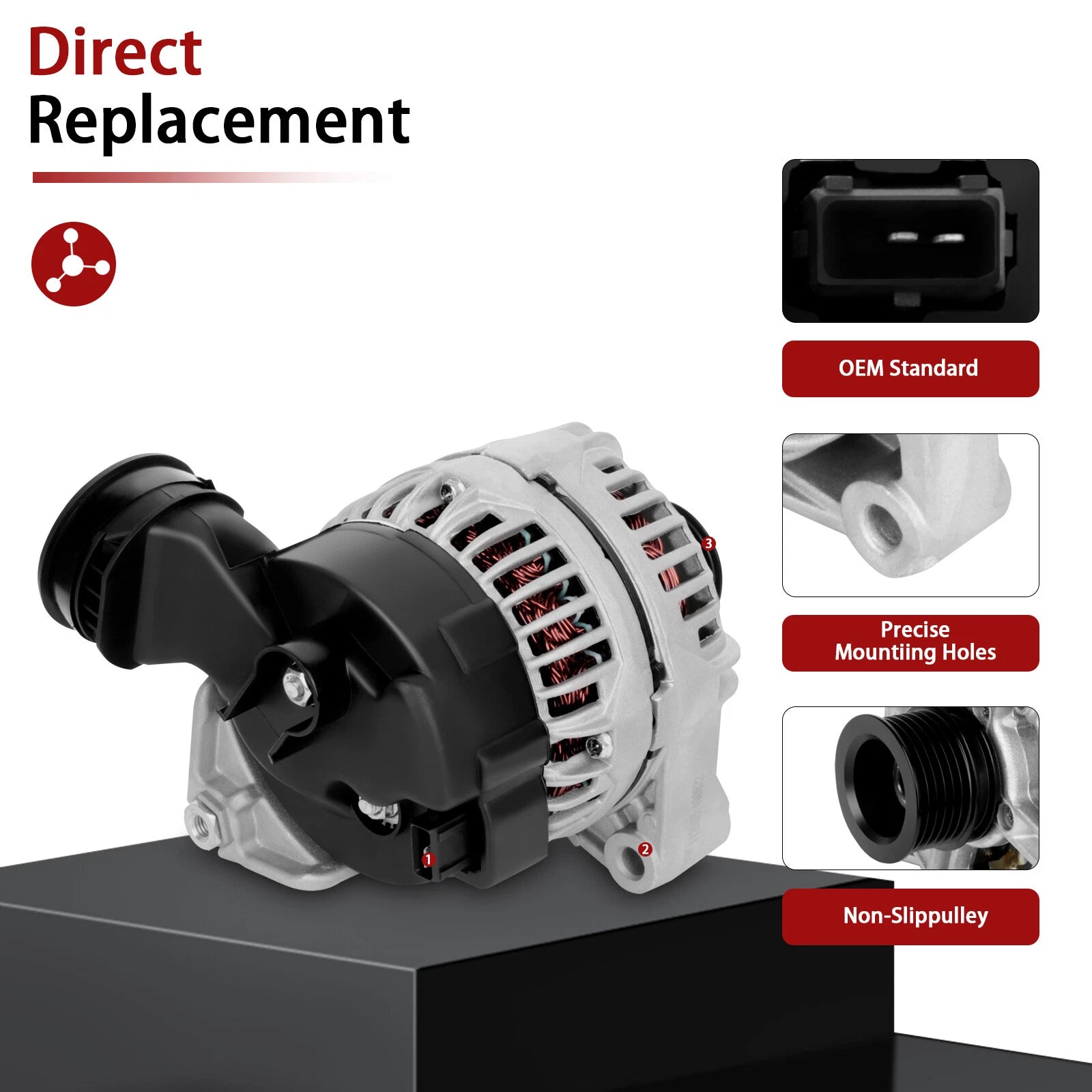 Alternator for BMW 320 325 328Ci 2000-2005