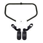 Engine Guard Highway Crash Bar & Footpegs Mount for Harley Touring (1997–2008)