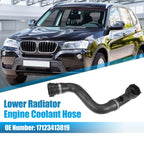 Lower Radiator Engine Coolant Hose for BMW X3 (2004–2010) No. 17123413819