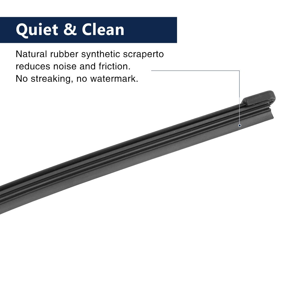 Set of 2 Rear Windshield Wiper Blade Arms 405mm for Volkswagen Caddy (2007–2019)