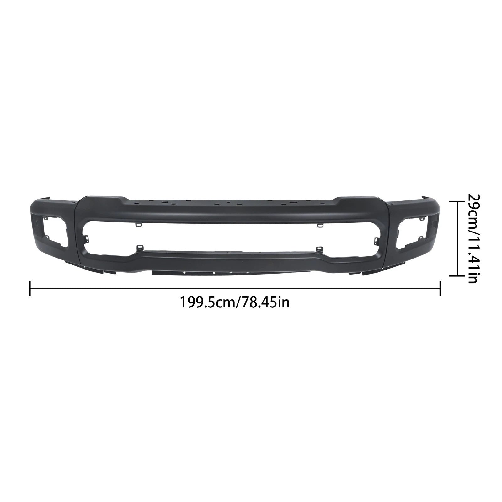 Split Style Front Bumper Bar for Ford F250 F350 (2023–2025)