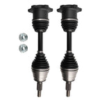 2X Front CV Axle for GMC Chevy Silverado Sierra 1500 2500 3500 Hummer H2 (2001–2019)