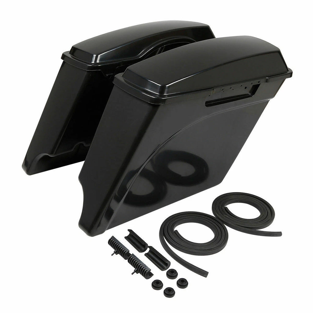 5" Stretched Saddlebag Conversion Bracket for Harley Softail (1986–2017)