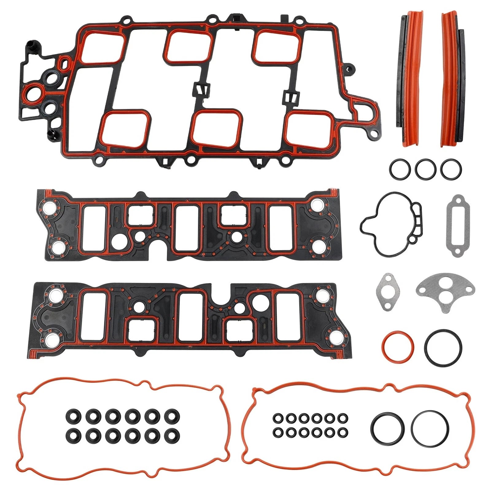 Intake Manifold Gasket Set for Chevy Pontiac Oldsmobile Buick (1990-2005)