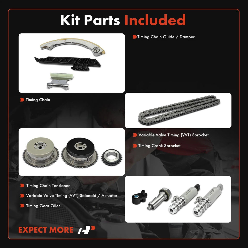 11x Timing Chain Kit for Chevrolet Equinox (2010)