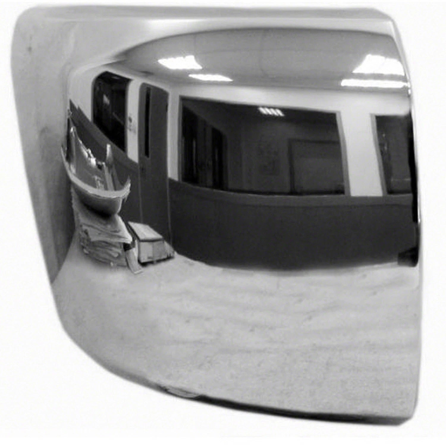 Replacement Chrome Passenger Side Front Bumper End (See compatibility Chart)