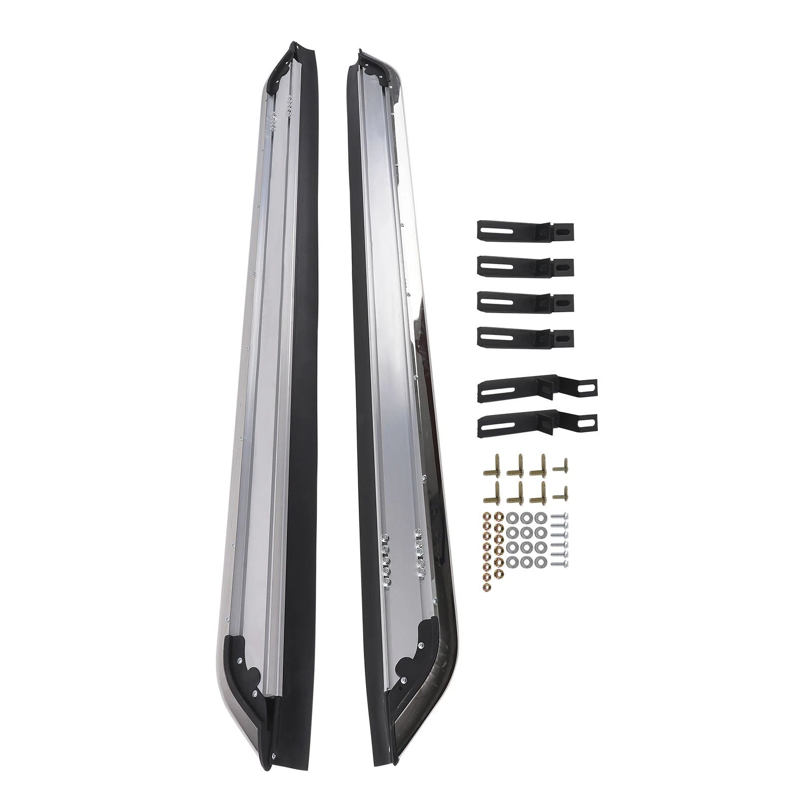 Black Side Running Board Nerf Bars for Lincoln Aviator (2020-2023)