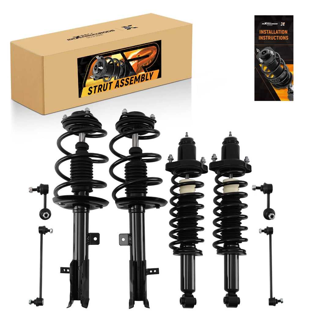 8pcs Struts & Sway Bar Link for Dodge Caliber (2007–2009) 172367
