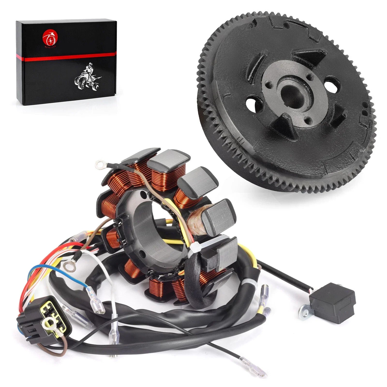 Stator w/ Flywheel for Polaris Sportsman 500 4x4 HO (2002–2004)