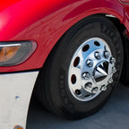 Lug Nut Covers Chrome Standard Push-On Set for Jeep Wrangler (2007–2018)