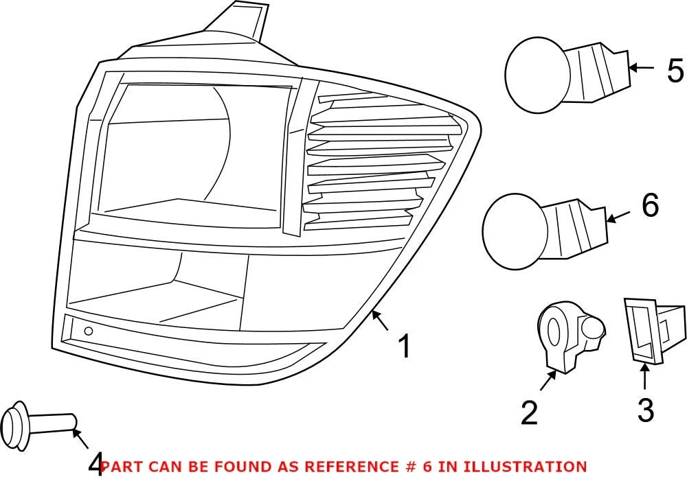 Front Turn Signal Light Bulb for Fiat 500, Jeep Wrangler (2012–2023)