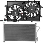 Electric AC Condenser Cooling Fan Kit for Ford Focus (2005–2007)
