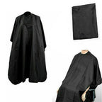 Waterproof Hair Cape for Salon Protection (140x90cm) - Black