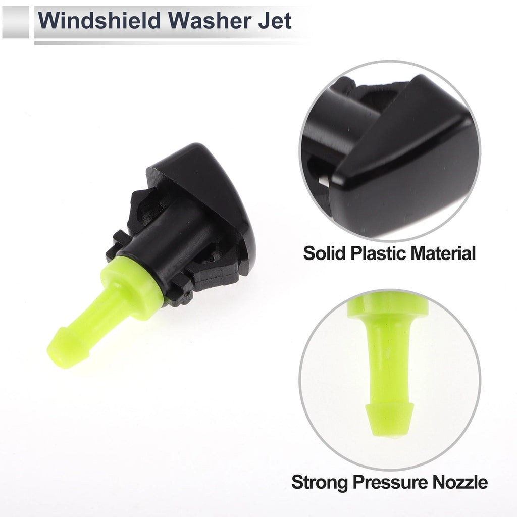 Washer Nozzle Set of 5 w/ Hose Connector for Chevrolet (No. 15878745)