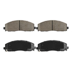 Front Ceramic Brake Pads for Chrysler Town & Country (2011–2019)