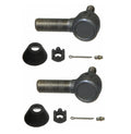 Set of 2 Outer Steering Tie Rod Ends Moog for Dodge W200 Pickup (1974)