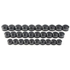 9mm Black CNC Inner Motor Bolt Topper Caps for Harley