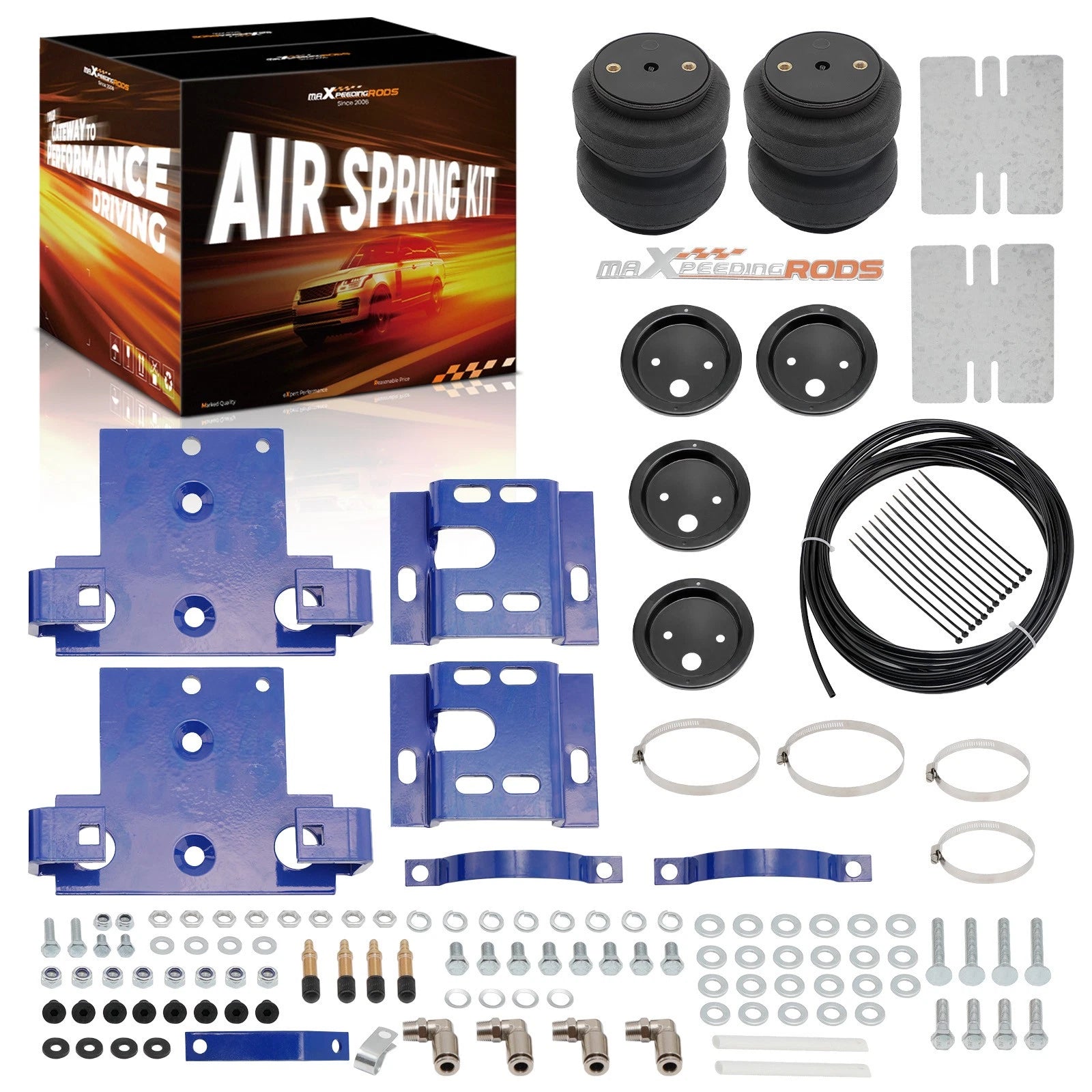 Air Spring Suspension Kit for Chevrolet Silverado 2500 HD LTZ (2007–2010)