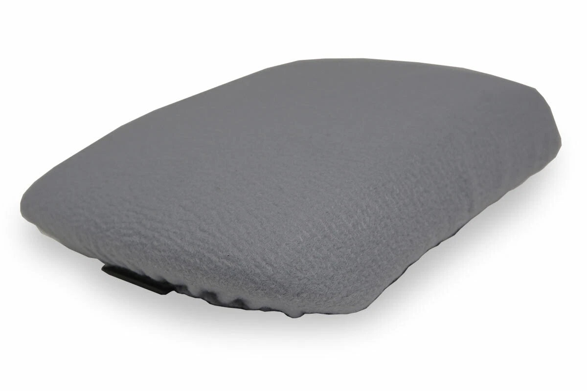 Fleece Console Lid Armrest Cover for Nissan Xterra (2005–2015) Gray