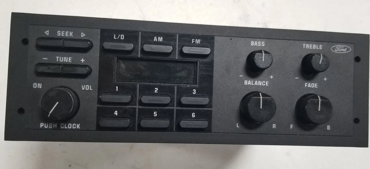 Radio AM FM Non-Premium Sound for Thunderbird Cougar (1989–1993) E9SF-19B131-BC