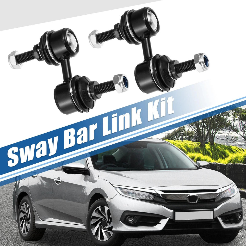 2pcs Front Sway Bar Links K90667 for Honda (1997–2001) Black