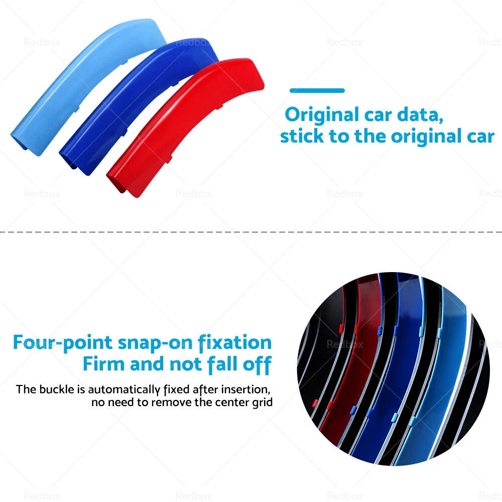 3 Color Kidney Grill Clips for BMW X5 E70 (2008–2013)